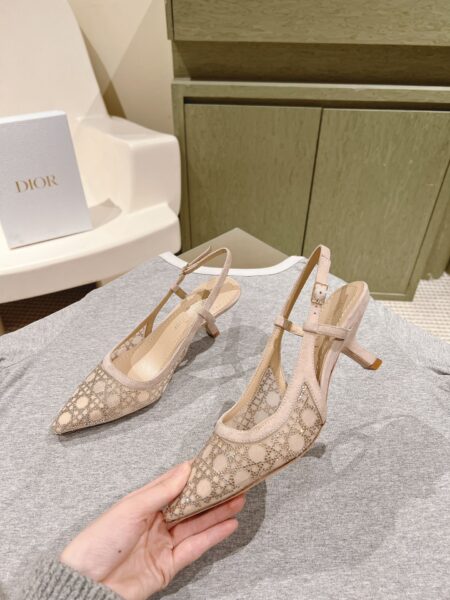"DIOR" | Fairy-Tale Versatile Crystal Embellished Kitten Heel Shoes ❤️ Early Spring New Arrivals