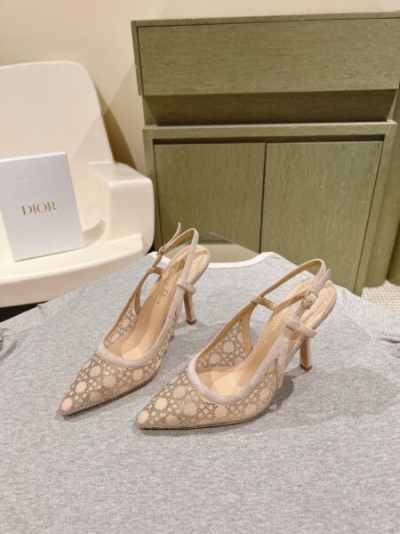 "DIOR" | Fairy-Tale Versatile Crystal Embellished Kitten Heel Shoes ❤️ Early Spring New Arrivals