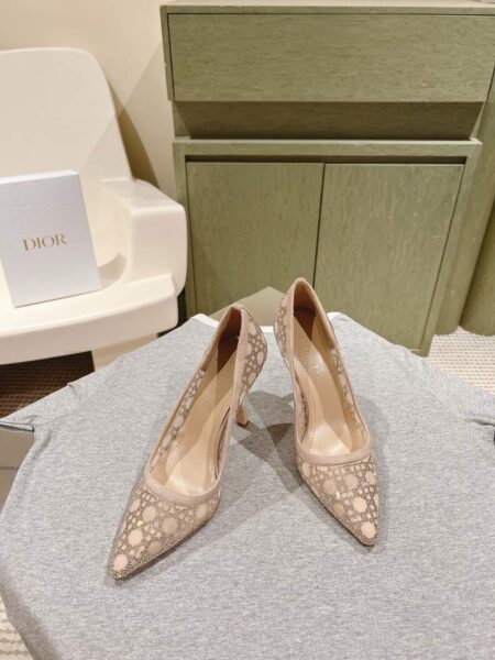 "DIOR" | Fairy-Tale Versatile Crystal Embellished Kitten Heel Shoes ❤️ Early Spring New Arrivals