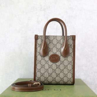 Gucci GG Supreme tote bag Model: 671623 Size: 16*20*7cm