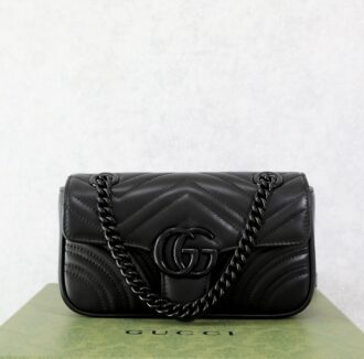 Gucci GG Marmont Mini-Schultertasche Model: 446744 Size: 22*13*6CM