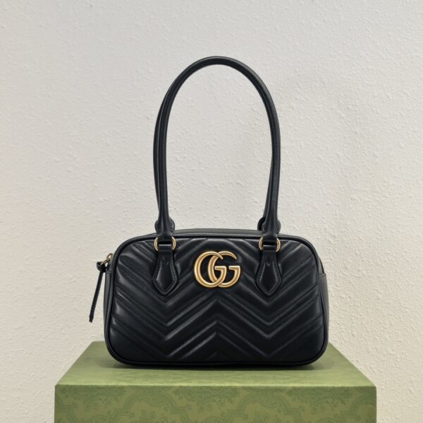 Gucci Marmont Leather Small Top Handle Bag Model:795199 Model: 25.5*15.5*6.5CM