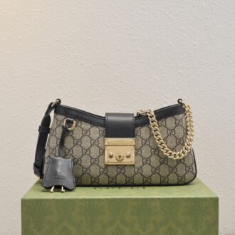 Gucci Medium Padlock GG shoulder bag Model: 811705   Size: 27*14*6CM