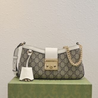 Gucci Medium Padlock GG shoulder bag Model: 811705   Size: 27*14*6CM