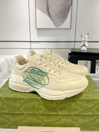 Gucci Rhyton series couple style dad shoes sneakers Outsole original development TPU vacuum Full set of packaging 📦