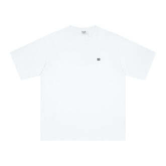 CELINE Triomphe Embroidered Basic Short-Sleeve T-Shirt Product Number: MLAM010