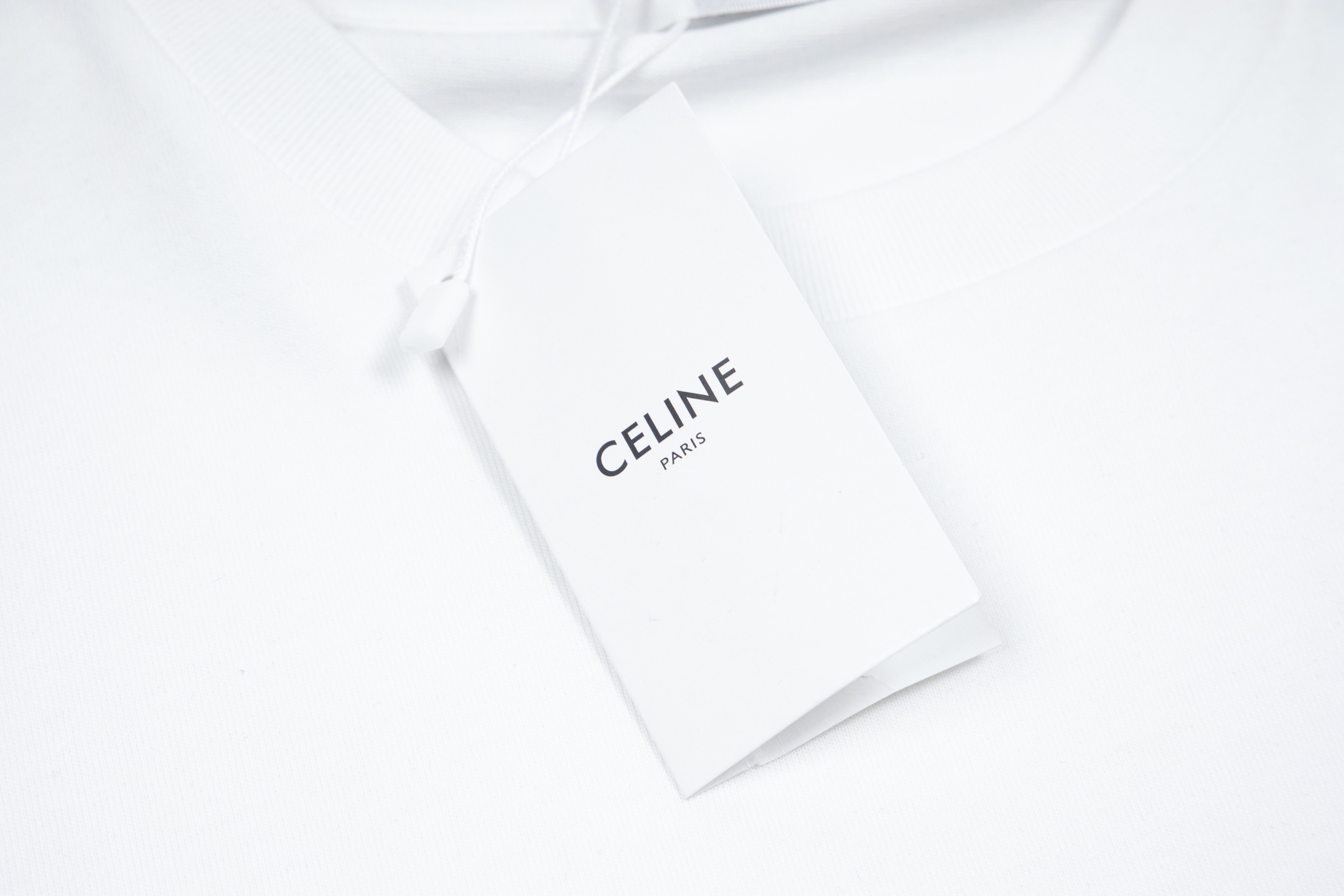 CELINE Triomphe Embroidered Basic Short-Sleeve T-Shirt Product Number: MLAM010 - Image 3