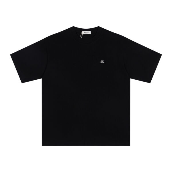 CELINE Triomphe Embroidered Basic Short-Sleeve T-Shirt Product Number: MLAM010
