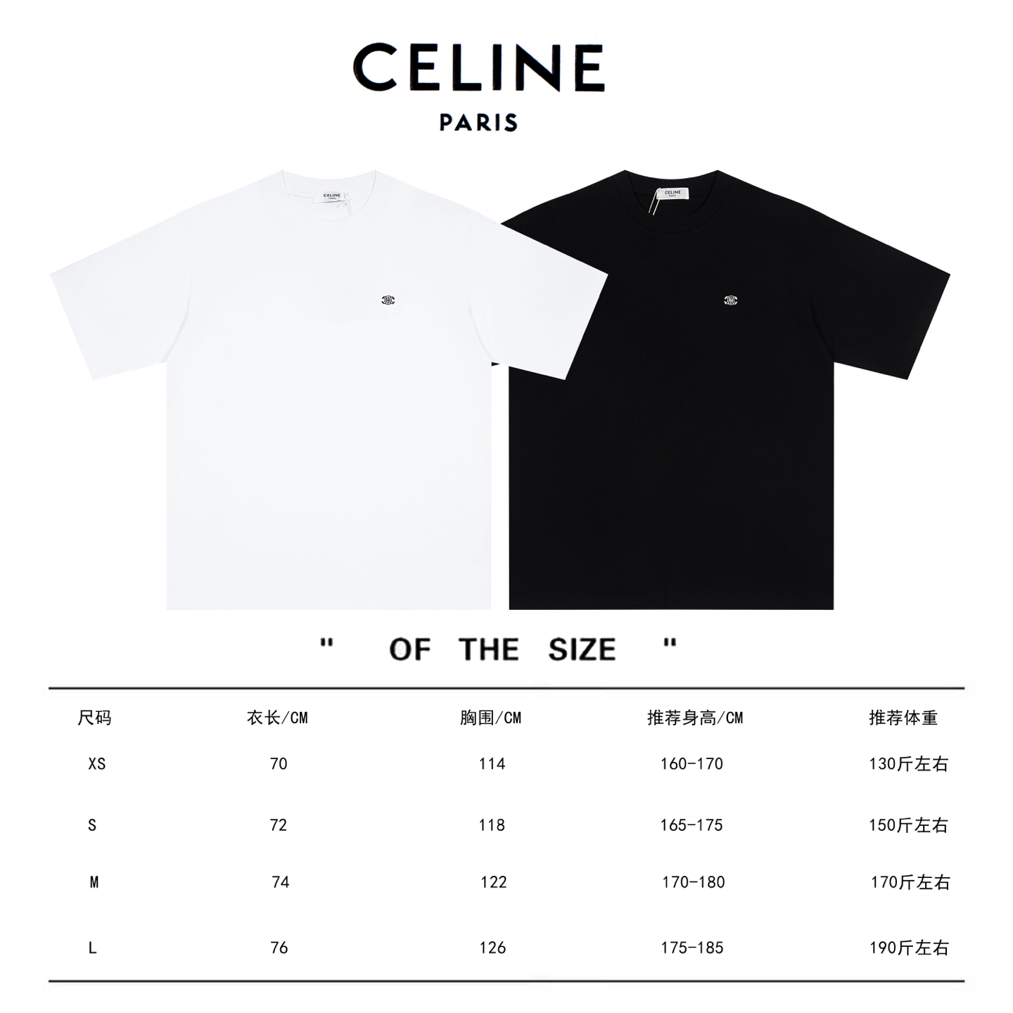 CELINE Triomphe Embroidered Basic Short-Sleeve T-Shirt Product Number: MLAM010 - Image 11