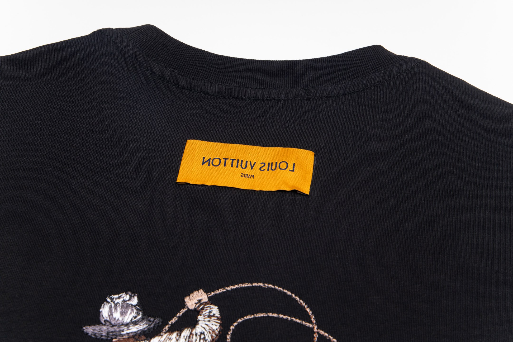 Louis Vuitton / Western Cowboy Heavy Embroidery Short Sleeve T-shirt - Image 7