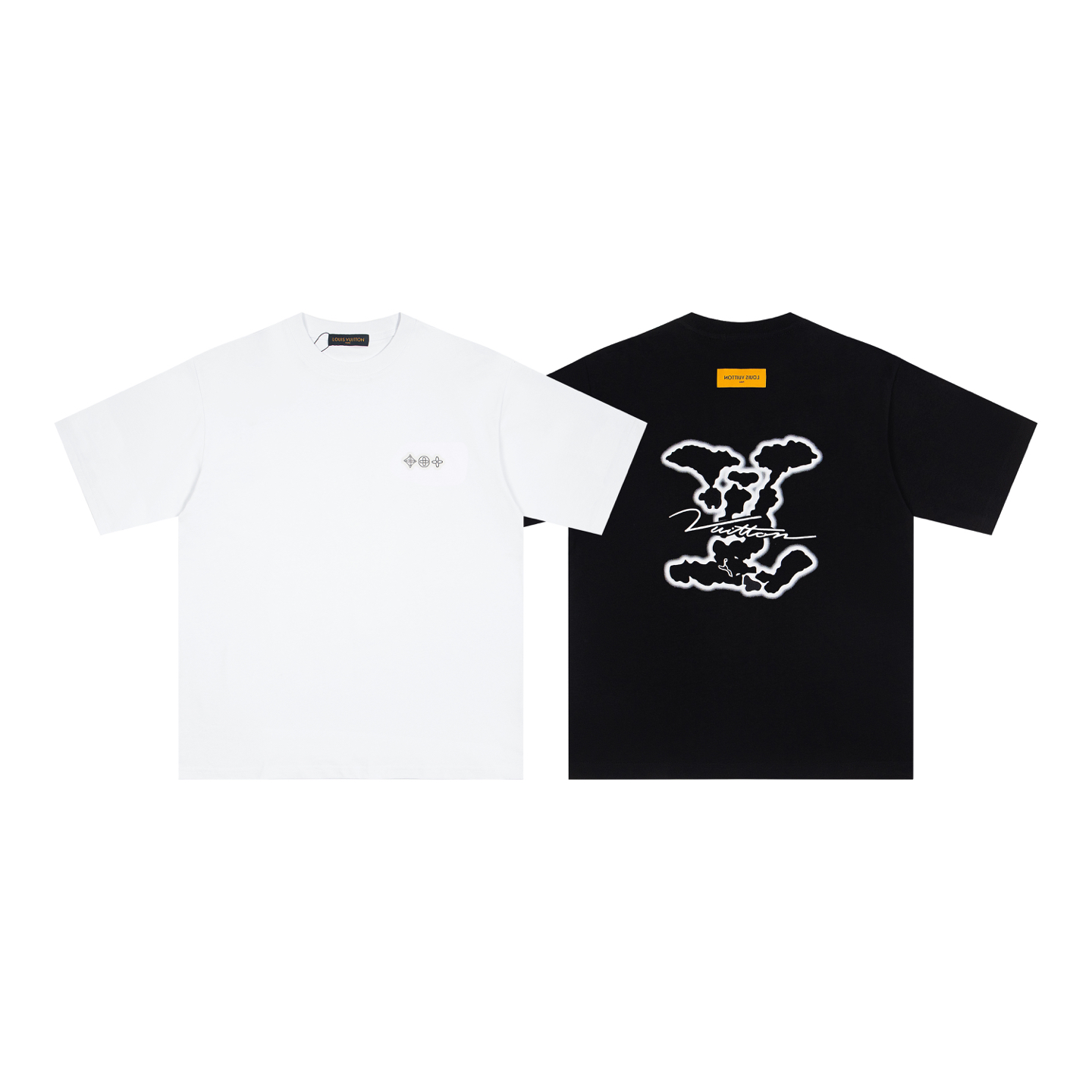 Louis Vuitton / 2025 New Arrival: Cloud Ink Large Logo T-shirt - Image 8