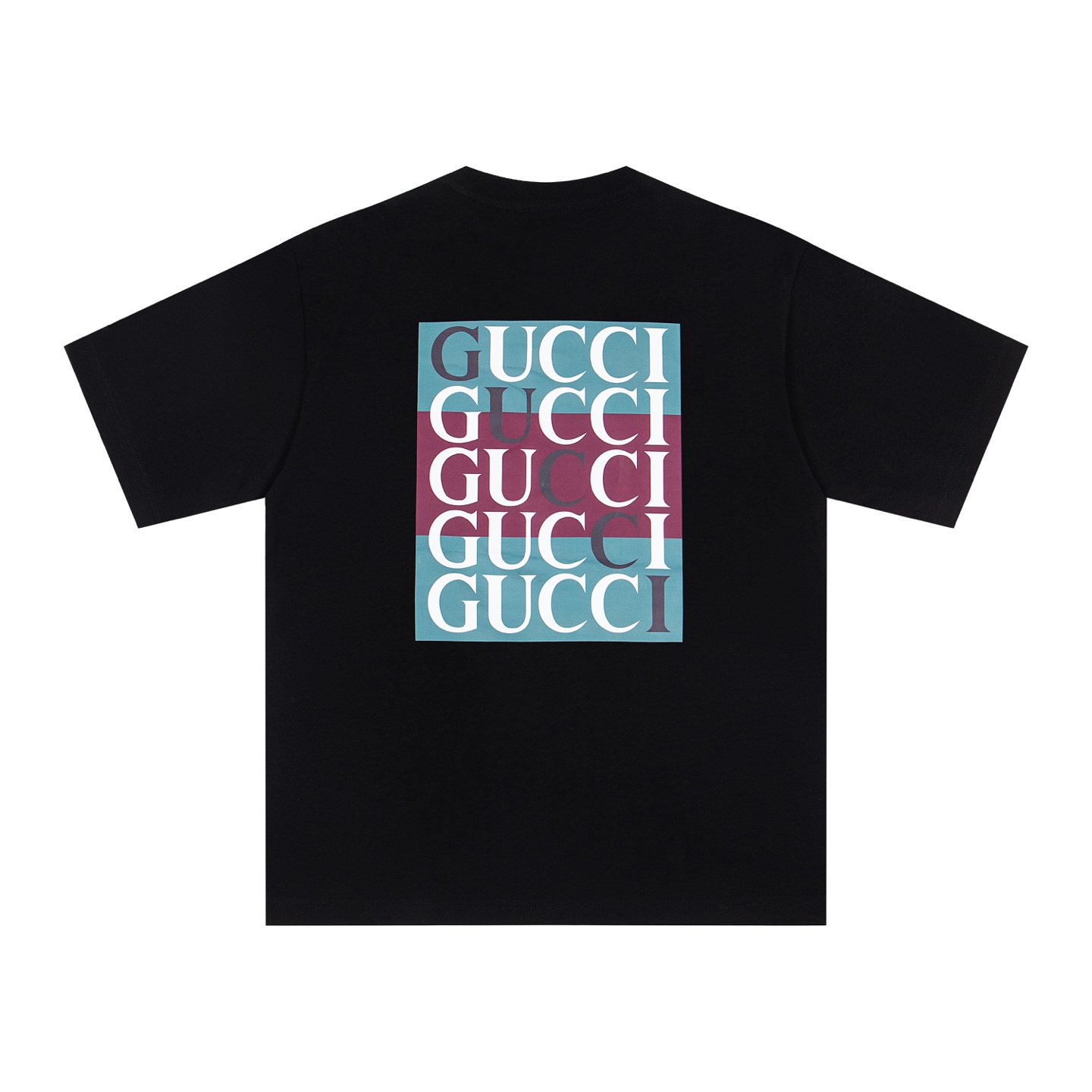 Gucci / Front and back printed short-sleeve T-shirt ✔️ Design Details: Made from 280g 40-count combed cotton fabric - Image 2