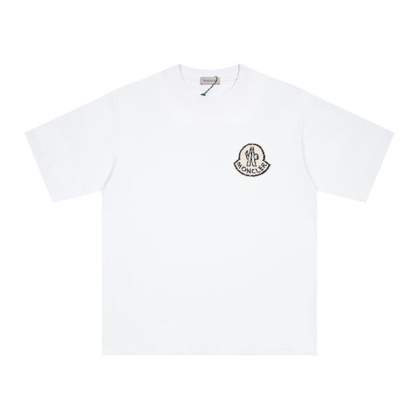 Moncler / 2025S New Collection Mosaic print small logo short-sleeve T-shirt