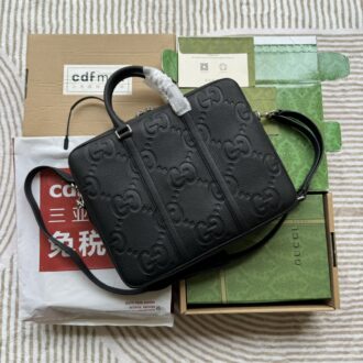 Gucci Super Double G briefcase 792264 AABY0 1000 Medium size: 36.5cm (width) x 29cm (height) x 8cm (depth) Weight: about 1.5kg Search