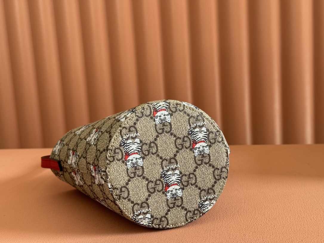 Gucci Children's animal print tote bag Model: 752356 Size: 18.5x16.5x7.5cm - Image 7