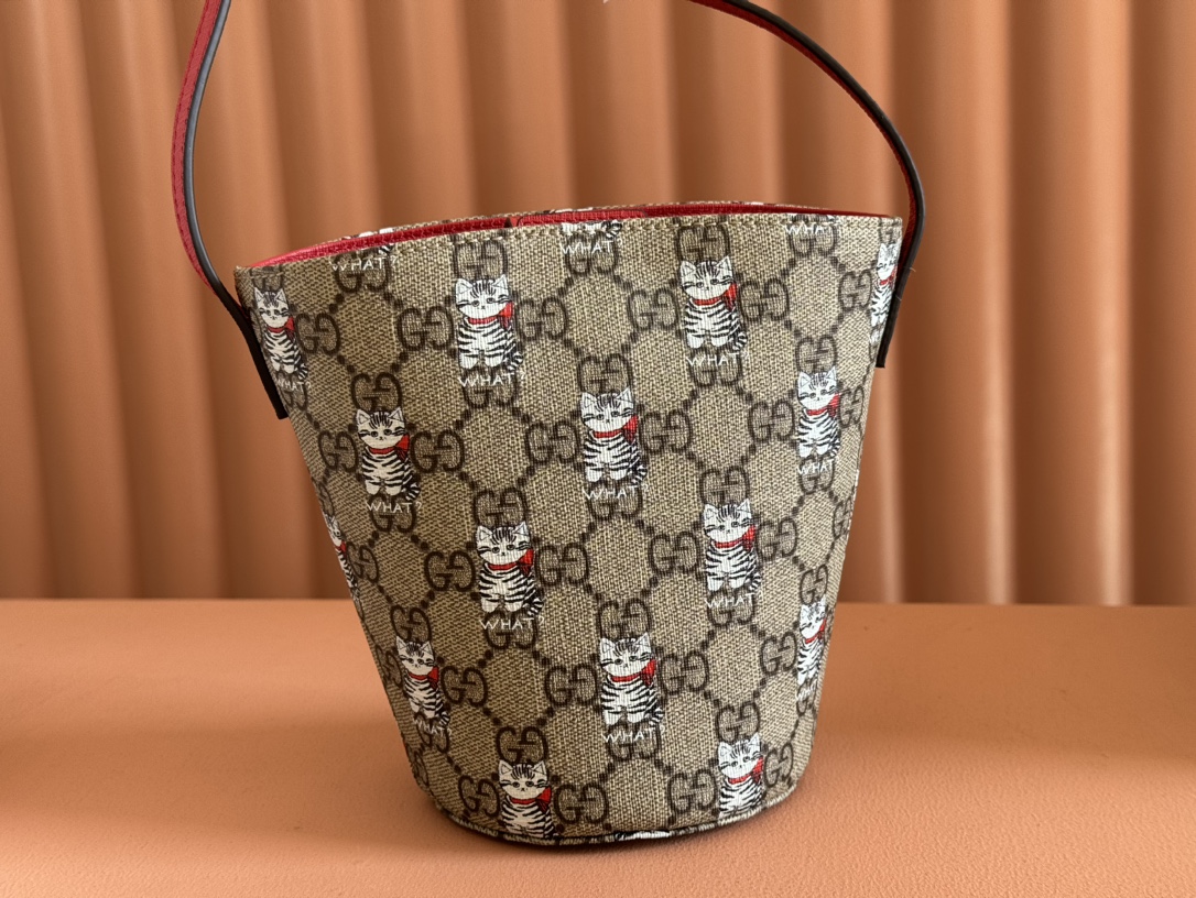 Gucci Children's animal print tote bag Model: 752356 Size: 18.5x16.5x7.5cm - Image 5