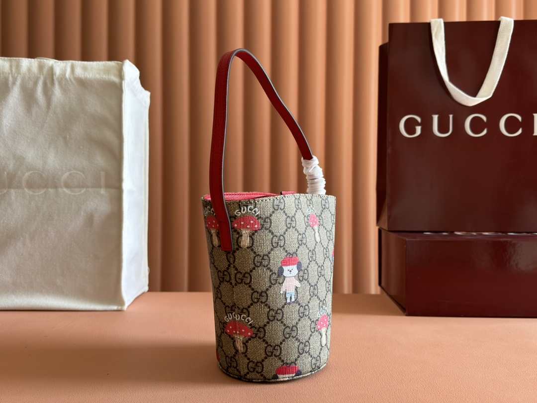 Gucci GG children's shopper with print Model: 752356 Size: 18.5x16.5x7.5cm - Image 8