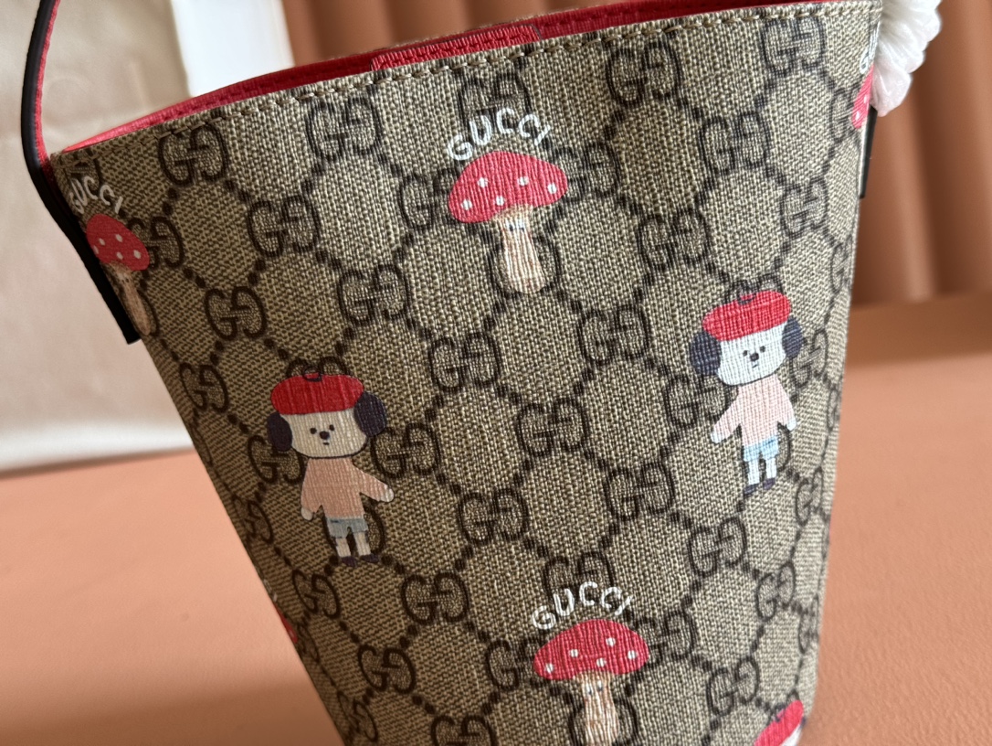 Gucci GG children's shopper with print Model: 752356 Size: 18.5x16.5x7.5cm - Image 6