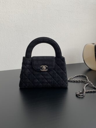 24A Kelly Black (Large Size) Premium Platinum Version 💎✨  Size: 19 × 13 × 7 cm