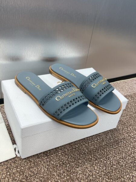 Dior 2025 Spring/Summer New Color-Blocked Slide Sandals