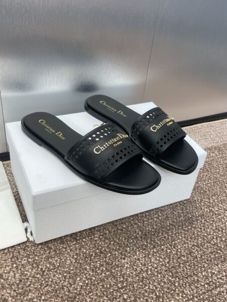 Dior 2025 Spring/Summer New Color-Blocked Slide Sandals