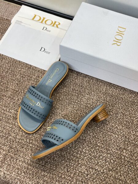 Dior 2025 Spring/Summer New Color-Blocked Slide Sandals