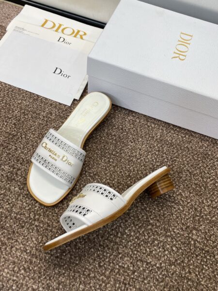 Dior 2025 Spring/Summer New Color-Blocked Slide Sandals