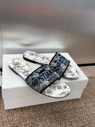 Dior 2025 Spring/Summer New Color-Blocked Slide Sandals