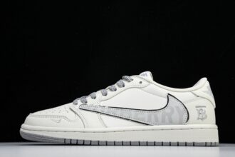 Travis Scott x Fragment Design x Air Jordan Low OG SP AJ Bape- JH- #Travis Scott ，Jordan “” Pure Original