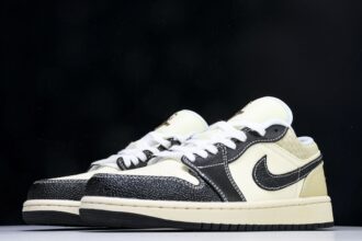 Air Jordan Low "Coconut Milk Black" AJ HQ-