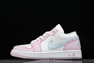 (CJ)WMNS Air Jordan Low SE Paw Print Pink Foam HM-