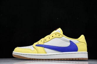 (PK )WMNS Air Jordan Retro Low OG SP Travis Scott Canary DZ-