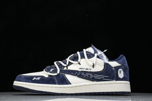 Travis Scott x Fragment Design x Air Jordan Low OG SP AJ Bape- XS-