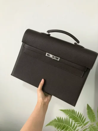 Master super good version kelly depeches 36cm handbag briefcase business bag imported ep can be used as computer bag men's bag women's bags free shipping